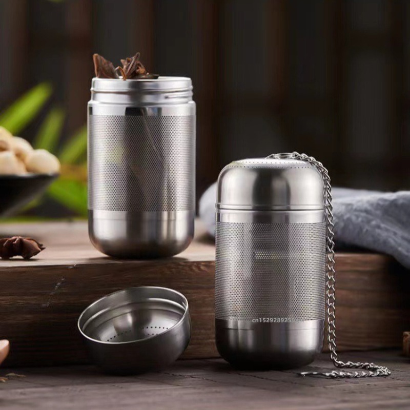 Nettle Leaf Tea - 1pc ティーインフューザー、304 ステンレス鋼ティーストレーナー、再利用可能なファインメッシュルーズリーフティーインフューザーホームオフィス茶器アクセサリー
