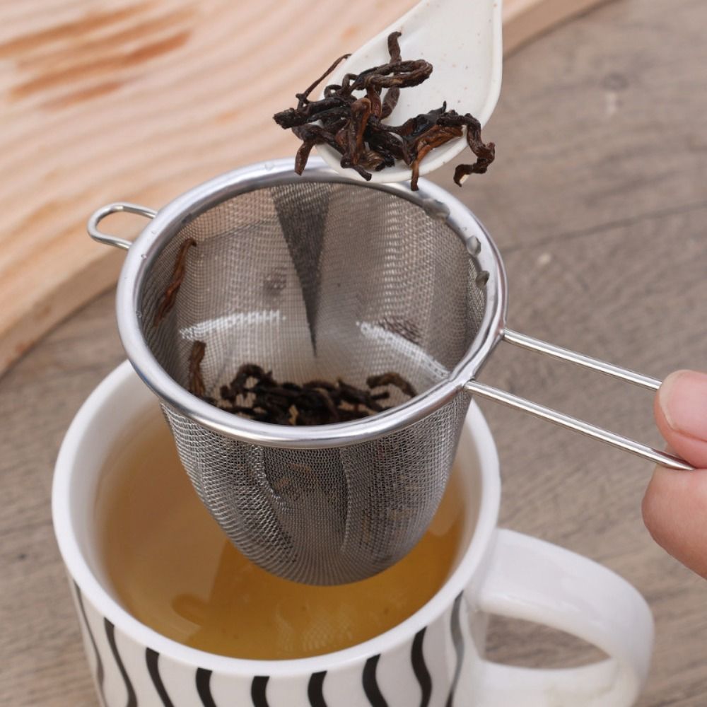 極細メッシュステンレス製茶こし、茶葉用ディフューザー、火傷防 - Nettle Leaf Tea のレビューと価格