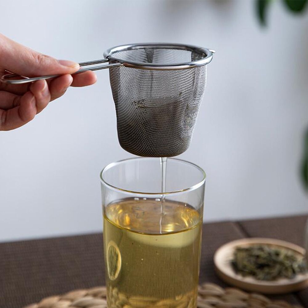 極細メッシュステンレス製茶こし、茶葉用ディフューザー、火傷防 - Nettle Leaf Tea のレビューと価格